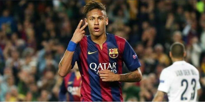 Neymar anotó dos goles Neymar anotó dos goles