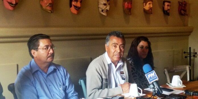 Salvador Castillo en rueda de prensa