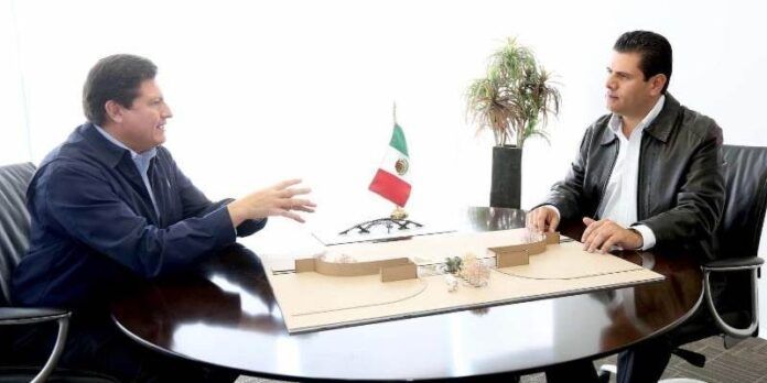 El gobernador visitó al titular de Sezac