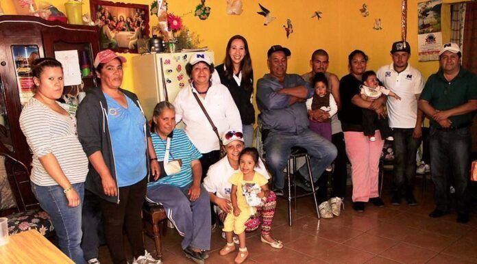 Noemí Luna visitó comunidades Noemí Luna visitó comunidades