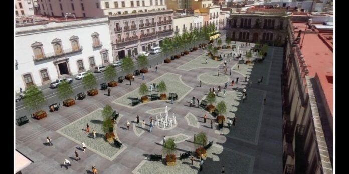 Imagen de cómo quedaría Plaza de Armas Imagen de cómo quedaría Plaza de Armas