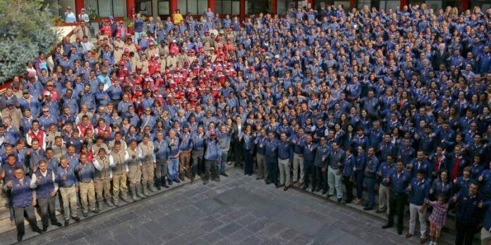 Foto oficial de trabajadores del ayuntamiento
