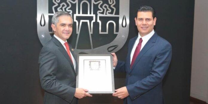 Miguel Ángel Mancera y Miguel Alonso Miguel Ángel Mancera y Miguel Alonso