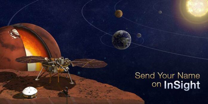 Imagen de la sonda InSight