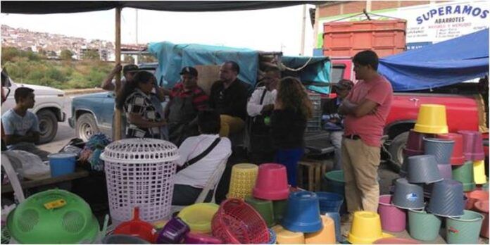 Comerciantes ambulantes