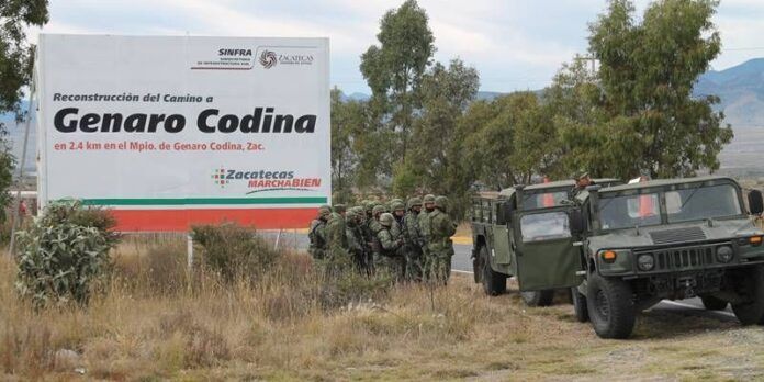 Acudieron elementos del Ejército Federal. Acudieron elementos del Ejército Federal.