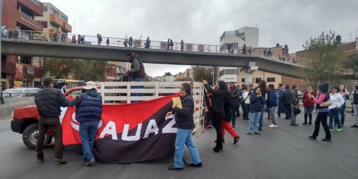 Bloquean bulevar Bloquean bulevar