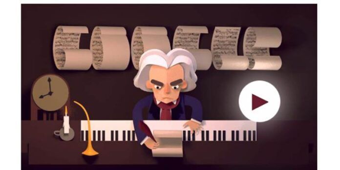 Doodle de Beethoven Doodle de Beethoven