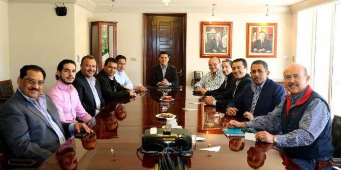 Miguel Alonso y funcionarios de Honduras Miguel Alonso y funcionarios de Honduras