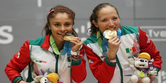 Paola Longoria y Samantha Salas Paola Longoria y Samantha Salas