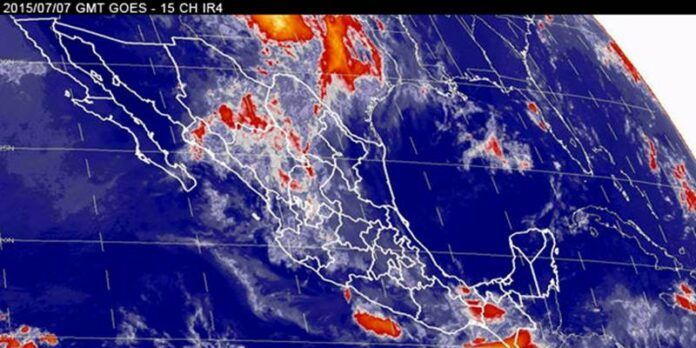 Se pronostican lluvias en la mayor parte de México Se pronostican lluvias en la mayor parte de México