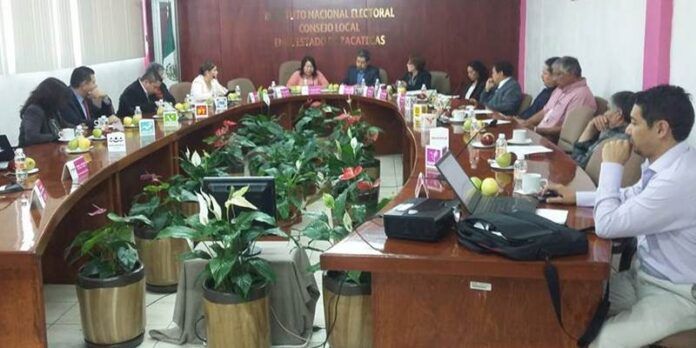 Sesión de la Junta Local del INE Sesión de la Junta Local del INE