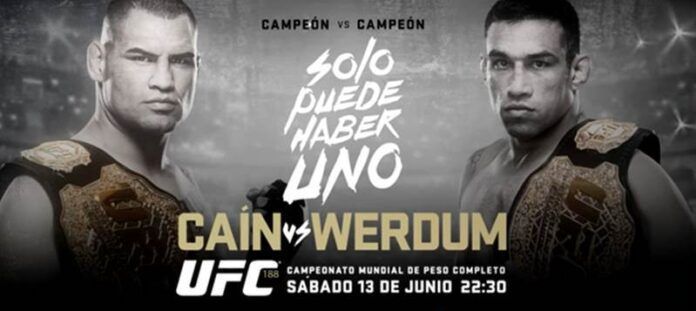 Cartel de pelea Velázquez - Werdum Cartel de pelea Velázquez - Werdum