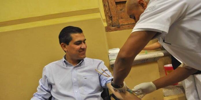 Campaña de donación de sangre