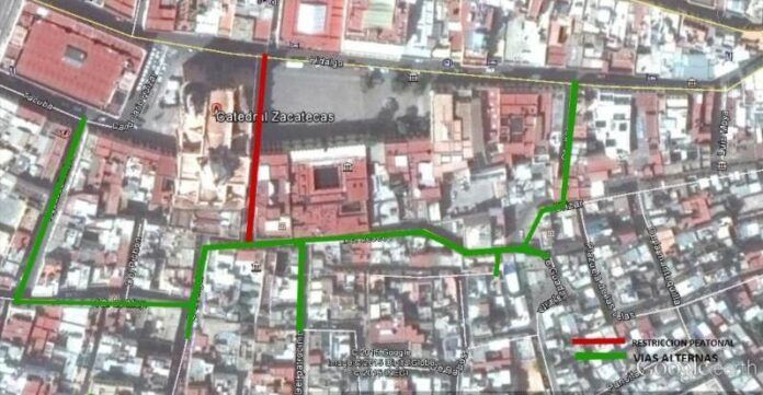 Cierre peatonal Cierre peatonal