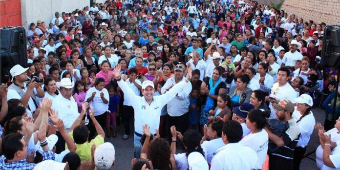 Benjamín Medrano en tercer cierre regional de campaña