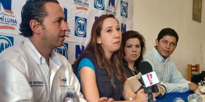 Arturo López de Lara, Noemí Luna y Lorena Oropeza