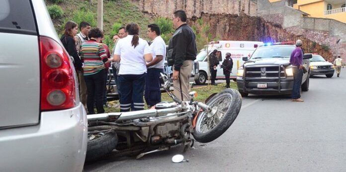 Accidente ocurrido en la García Salinas Accidente ocurrido en la García Salinas