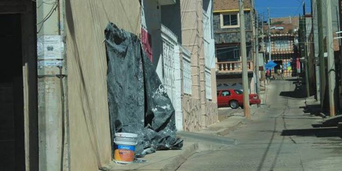 Esquina donde pintaron la amenaza Esquina donde pintaron la amenaza