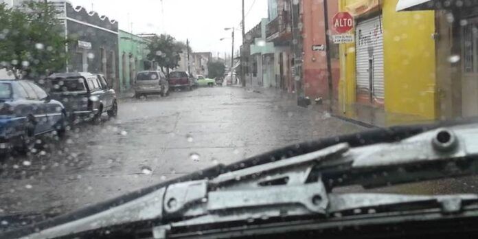 lluvia en el sur del estado