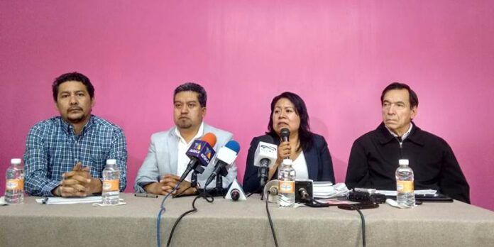 Representantes de junta local del INE
