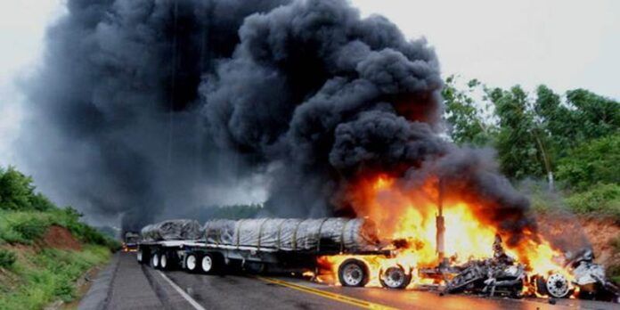 Narcobloqueo en Jalisco Narcobloqueo en Jalisco