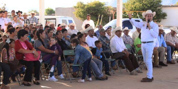 Benjamín Medrano en gira por Sombrerete Benjamín Medrano en gira por Sombrerete