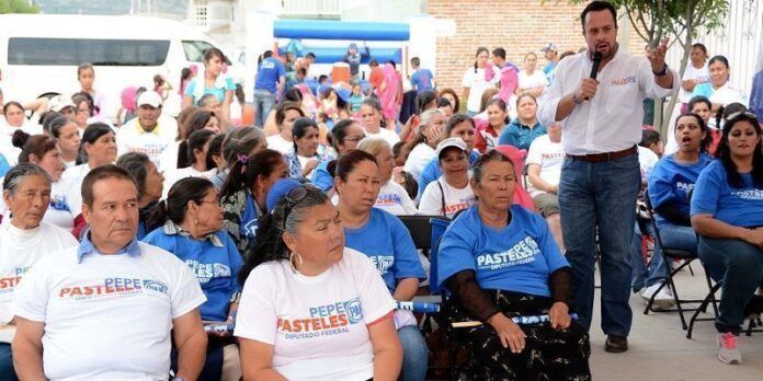 Pepe Pasteles en campaña