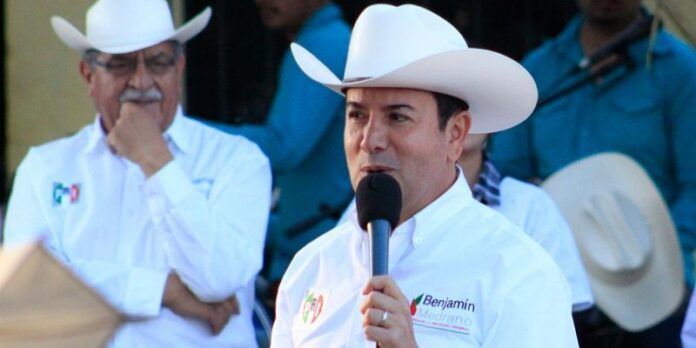 Benjamín Medrano en campaña.