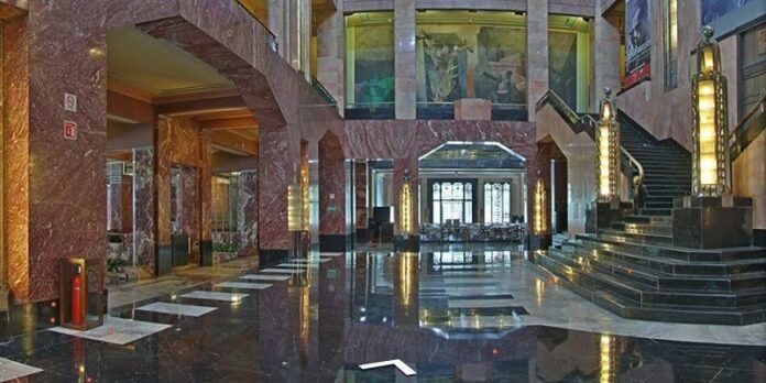 Interior del Palacio de Bellas Artes
