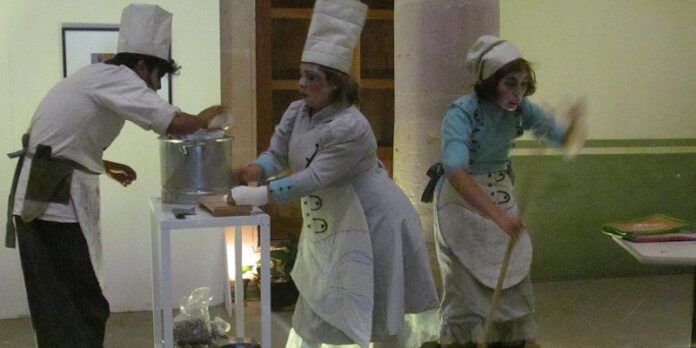 Obra 'Problemas en la cocina' Obra 'Problemas en la cocina'