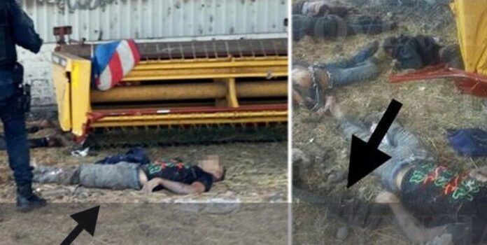 Fotografías que muestras la escena alterada Fotografías que muestras la escena alterada