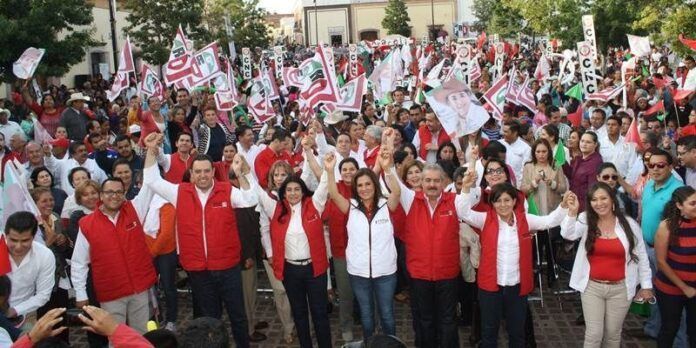 Araceli Guerrero cierra campaña en Guadalupe Araceli Guerrero cierra campaña en Guadalupe