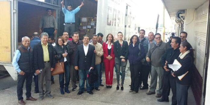 Representantes del INE atestiguaron los hechos. Representantes del INE atestiguaron los hechos.