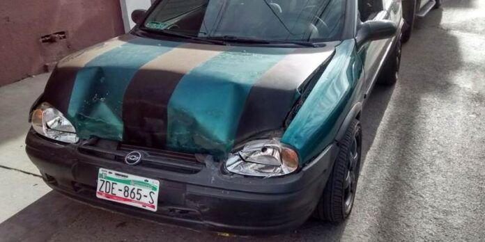 Los autos quedaron con severos daños. Los autos quedaron con severos daños.