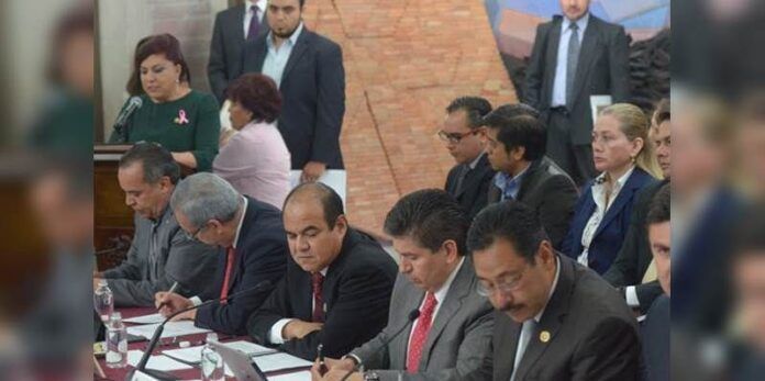 Diputada durante su intervención en la glosa Diputada durante su intervención en la glosa