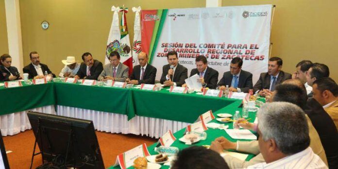 Sesiona Comité para el Desarrollo Regional de Zonas Mineras