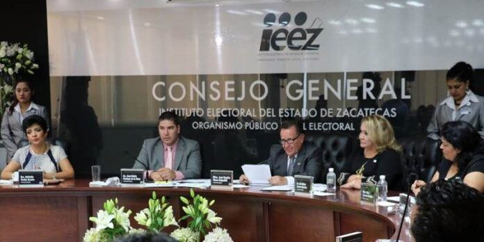 Sesión del Consejo General del IEEZ Sesión del Consejo General del IEEZ