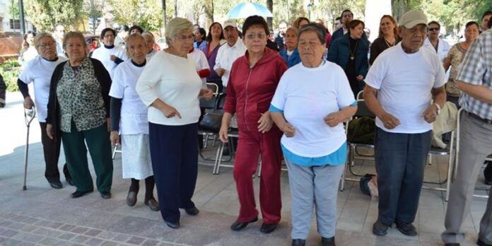 Participan adultos mayores Participan adultos mayores