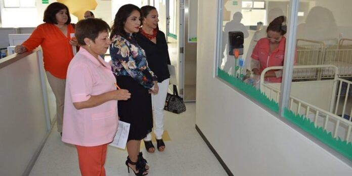 Tania Rodríguez visitó la guarderia. Tania Rodríguez visitó la guarderia.