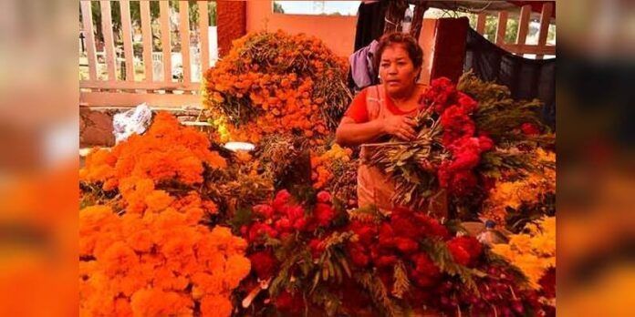 Vendedora de flores