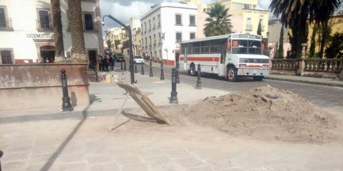 Aún realizan trabajos en el lugar Aún realizan trabajos en el lugar