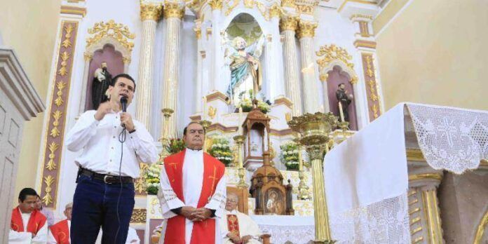 Miguel Alonso en el templo de San Judas Tadeo Miguel Alonso en el templo de San Judas Tadeo