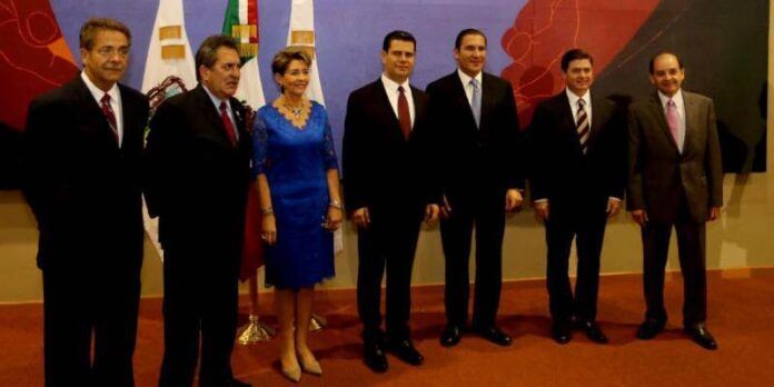 Alonso con gobernadores y secretaria de Salud Alonso con gobernadores y secretaria de Salud
