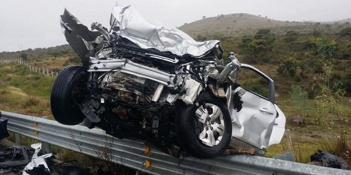 Así quedó la camioneta Así quedó la camioneta