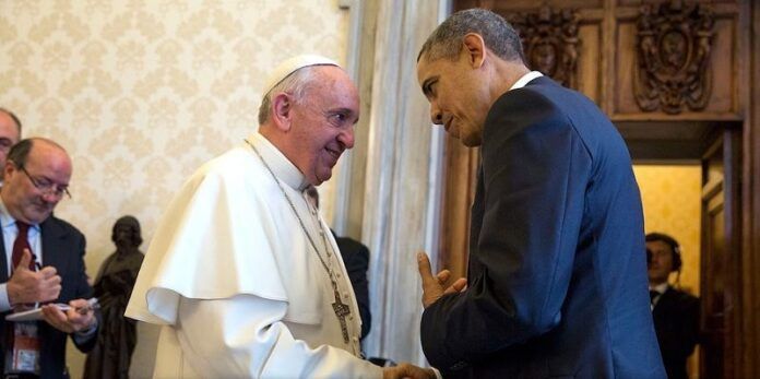 Papa Francisco y Barack Obama Papa Francisco y Barack Obama