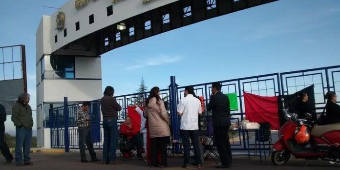 Sindicalizados en manifestación