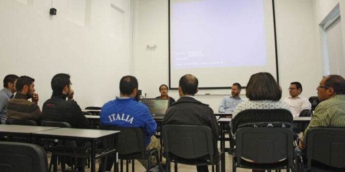 Reunión con personal de informática Reunión con personal de informática
