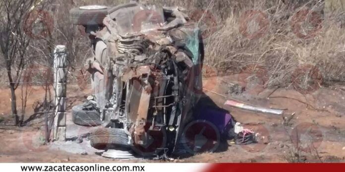 El accidente ocurrió en Saín Alto. El accidente ocurrió en Saín Alto.