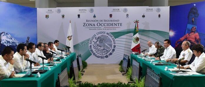 Asisten gobernadores y Gabinete de Seguridad